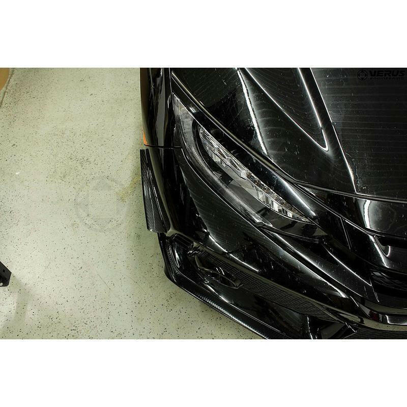 Verus Engineering Dive Planes / Canards | 2017-2021 Honda Civic Si/Type-R (A0185A).