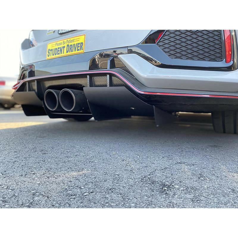 Verus Engineering Rear Diffuser | 2017-2021 Honda Civic Type-R (A0192A).