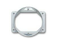 Mitsubishi Evo 8 Mass Air Flow Sensor Adapter Plate for Mitsubishi applications by Vibrant Performance.