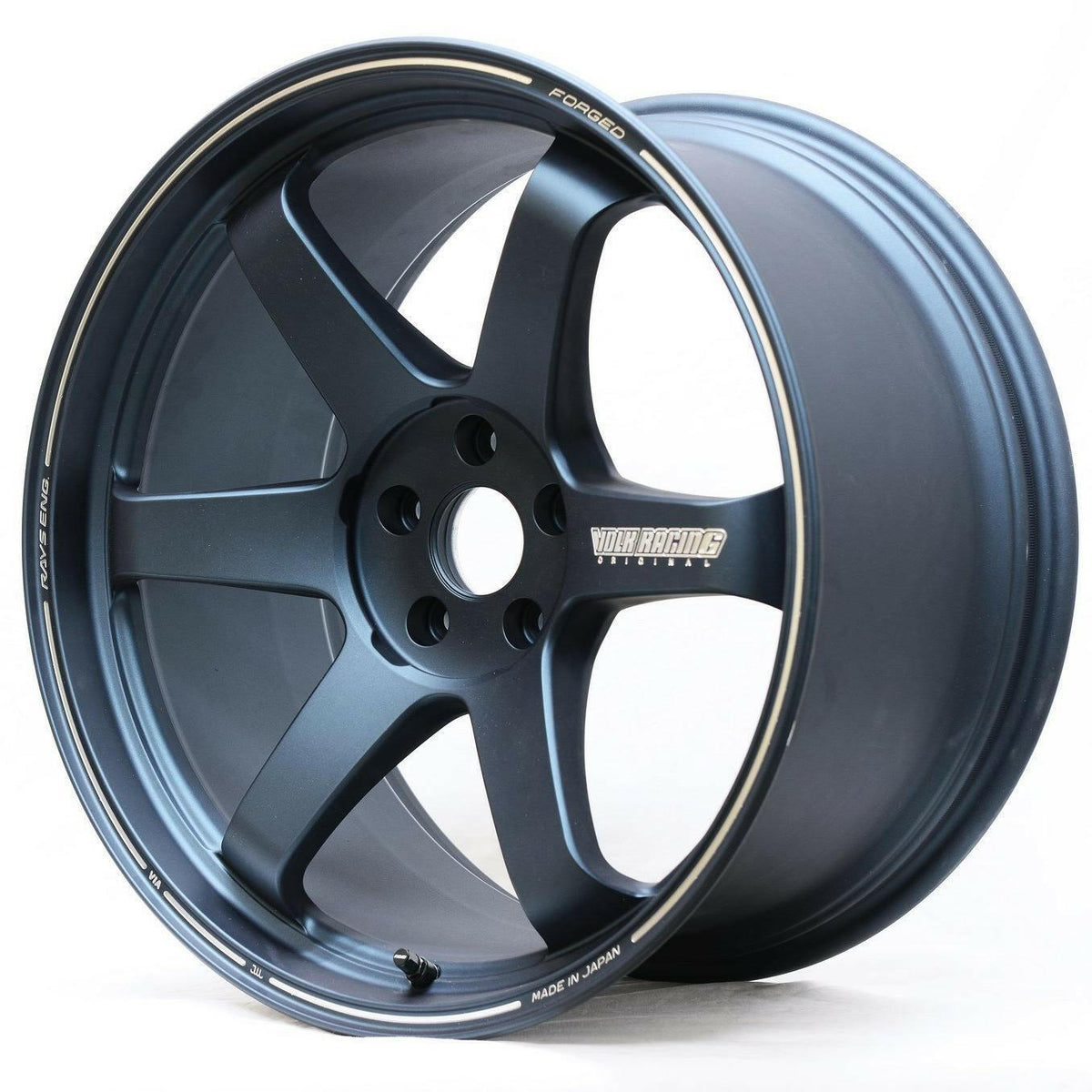 Volk TE37 Ultra 5x114.3 20” Matte Blue Gunmetal Wheels.
