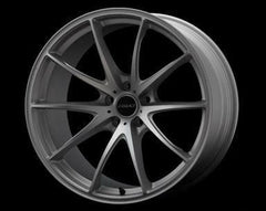 Volk G25 EDGE 5x120 20” Titanium Silver Wheels.