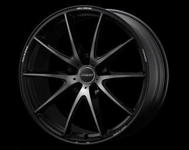 Volk G25 EDGE 5x120 20” Pressed Matte Black Wheels.