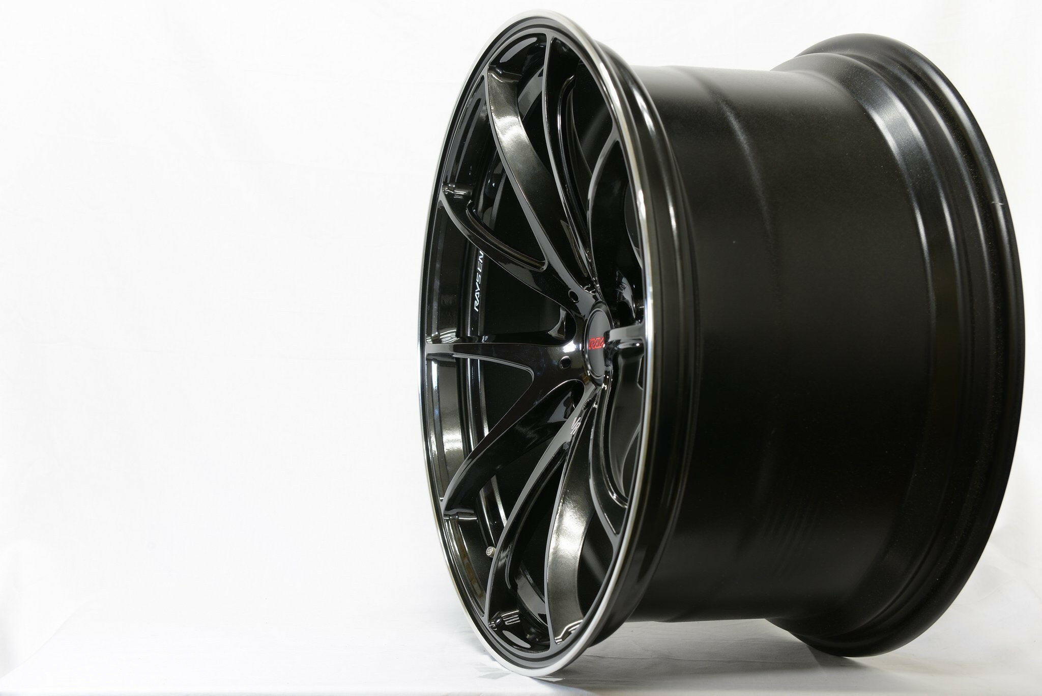 Volk G25 5x120 20” Formula Silver / Black Clear Wheels.