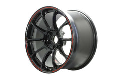 Volk ZE40 Time Attack 5x114.3 18” Black / REDOT Wheels.