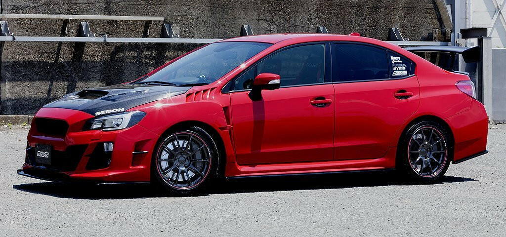 Volk ZE40 Time Attack 5x114.3 18” Black / REDOT Wheels.