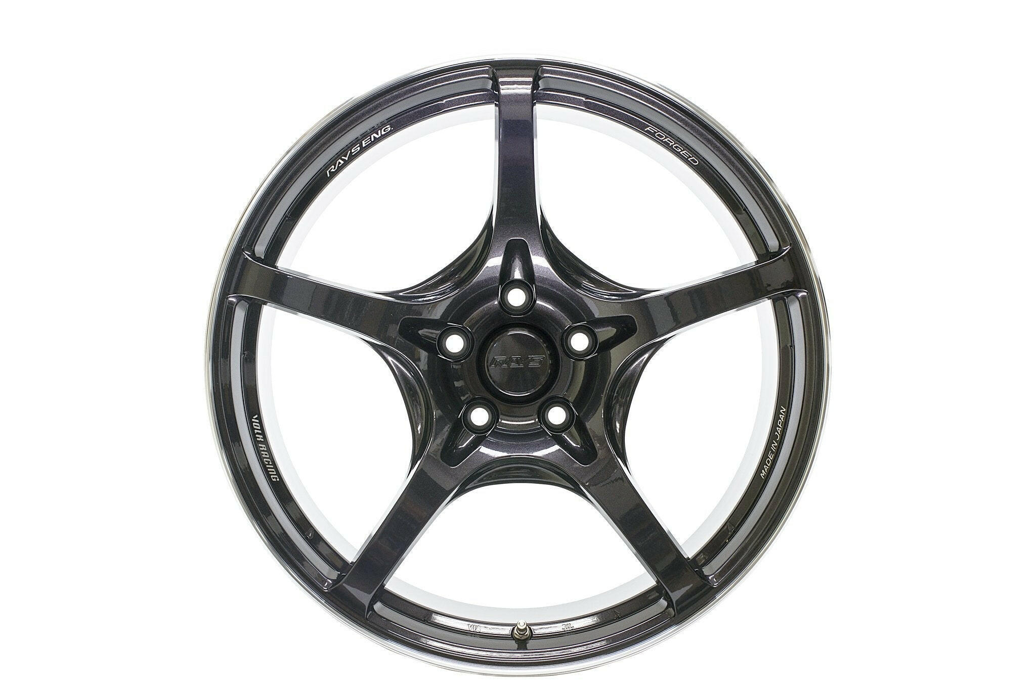 Volk G50 5x114.3 19” Dark Purple Gunmetal Wheels.