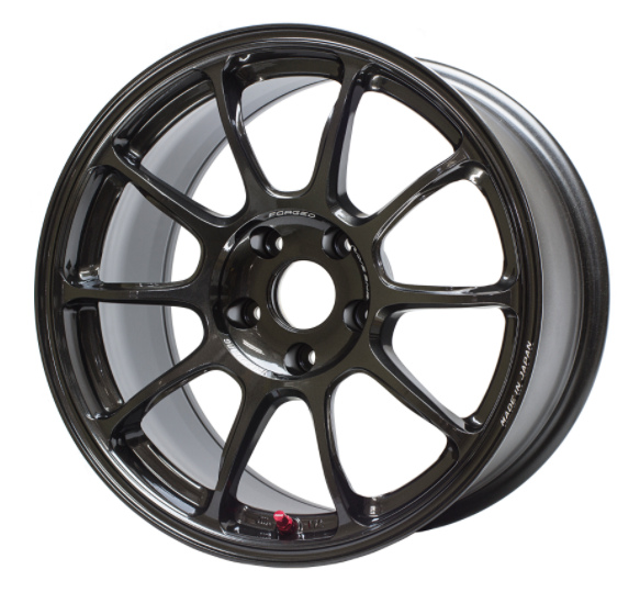 Volk ZE40 Diamond Dark Gunmetal Wheel 18x9/5x114.3/+35 Offset (WKZW35EDX).