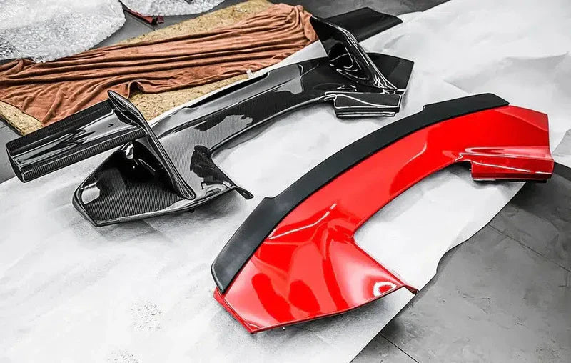 Carbon Fiber Rear Aero Wing - Ferrari 488.