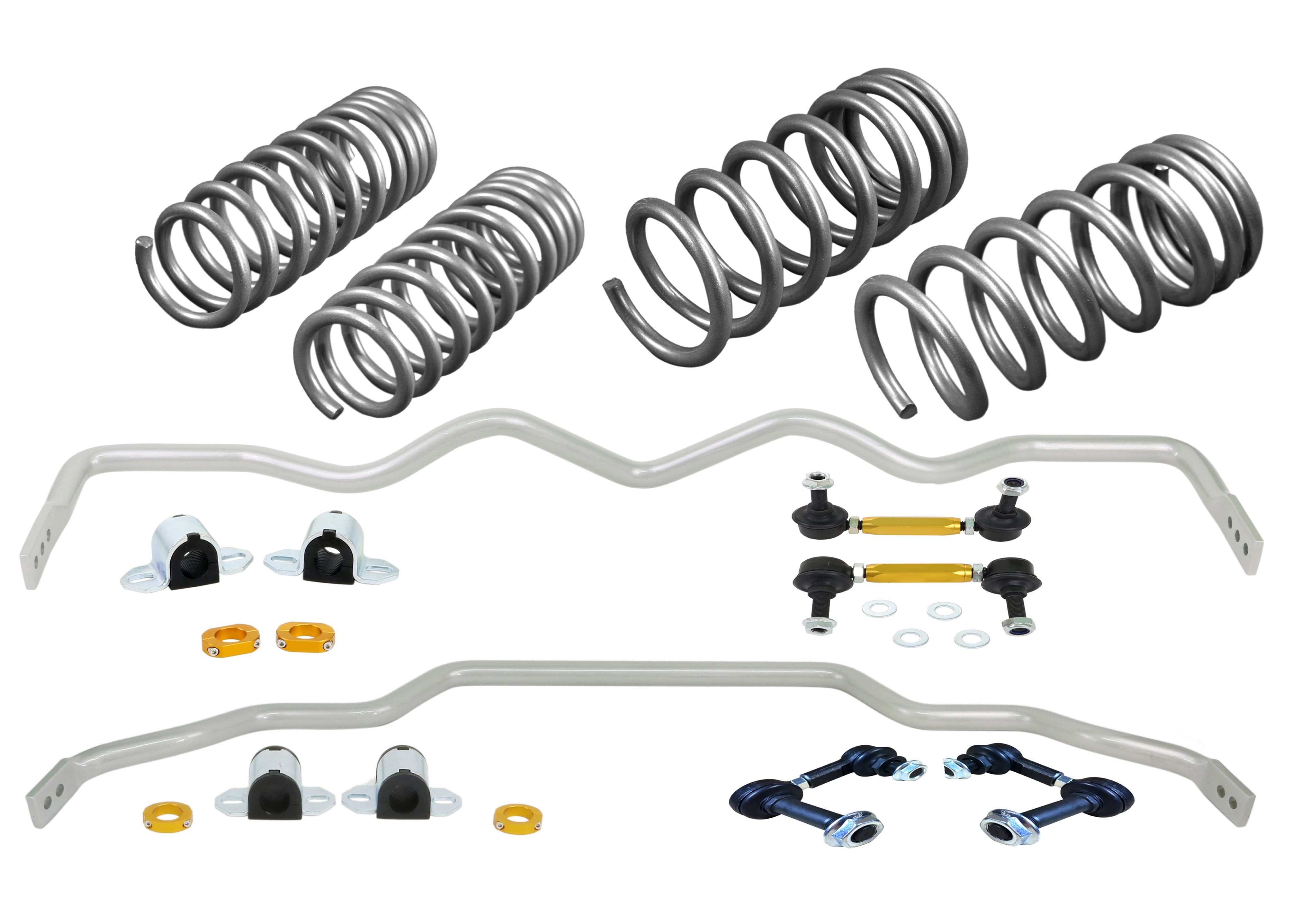 Whiteline Front and Rear Grip Series Kit | 2009-2020 Nissan 370Z Base (GS1-NIS002).