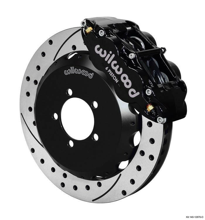 Wilwood 6R Drilled/Slotted Front Big Brake Kit | 2022 Subaru BRZ/Toyota 86 and 2013-2021 Subaru BRZ/Scion FR-S/Toyota 86 (140-12870-D).