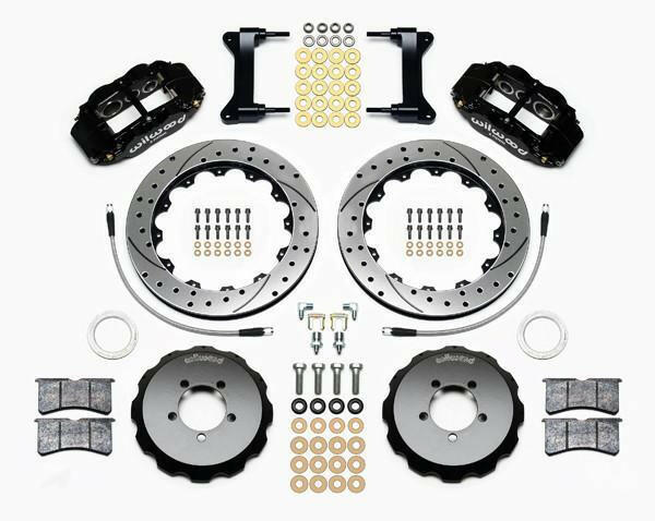 Wilwood 6R Drilled/Slotted Front Big Brake Kit | 2022 Subaru BRZ/Toyota 86 and 2013-2021 Subaru BRZ/Scion FR-S/Toyota 86 (140-12870-D).
