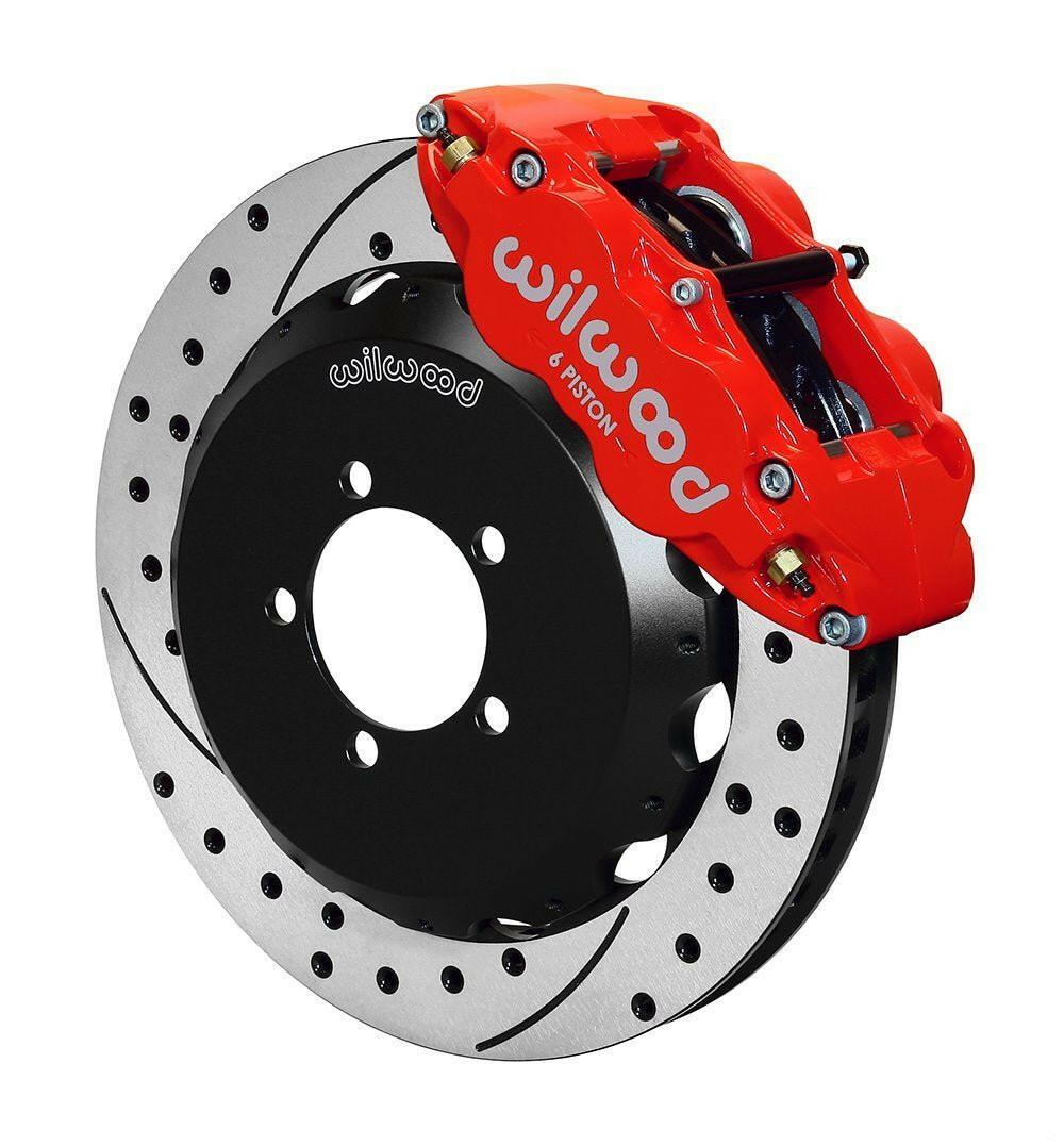 Wilwood 6R Front Drilled Big Brake Kit | 2022+ Subaru BRZ/Toyota 86 and 2013-2021 Subaru BRZ/Scion FR-S/Toyota 86 (140-12870-DR).