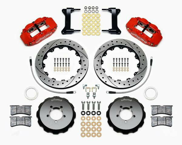 Wilwood 6R Front Drilled Big Brake Kit | 2022+ Subaru BRZ/Toyota 86 and 2013-2021 Subaru BRZ/Scion FR-S/Toyota 86 (140-12870-DR).