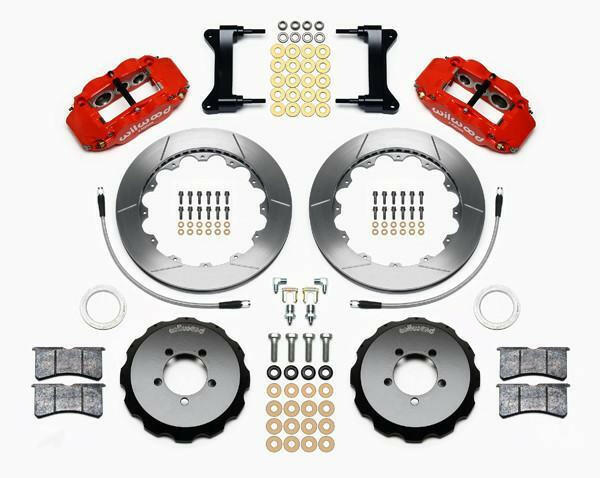 Wilwood 6R Slotted Front Big Brake Kit | 2022+ Subaru BRZ/Toyota 86 and 2013-2021 Subaru BRZ/Scion FR-S/Toyota 86 (140-12870-R).