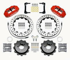 Wilwood 4R Rear Drilled Big Brake Kit | 2022+ Subaru BRZ/Toyota 86 and 2013-2021 Subaru BRZ/Scion FR-S/Toyota 86 (140-12871-DR).