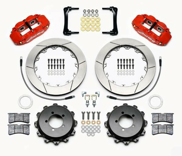 Wilwood 4R Slotted Rear Big Brake Kit | 2022+ Subaru BRZ/Toyota 86 and 2013-2021 Subaru BRZ/Scion FR-S/Toyota 86 (140-12871-R).