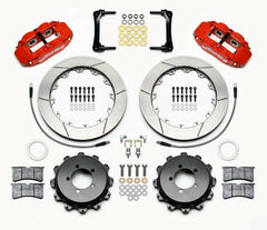 Wilwood 4R Slotted Rear Big Brake Kit | 2022+ Subaru BRZ/Toyota 86 and 2013-2021 Subaru BRZ/Scion FR-S/Toyota 86 (140-12871-R).