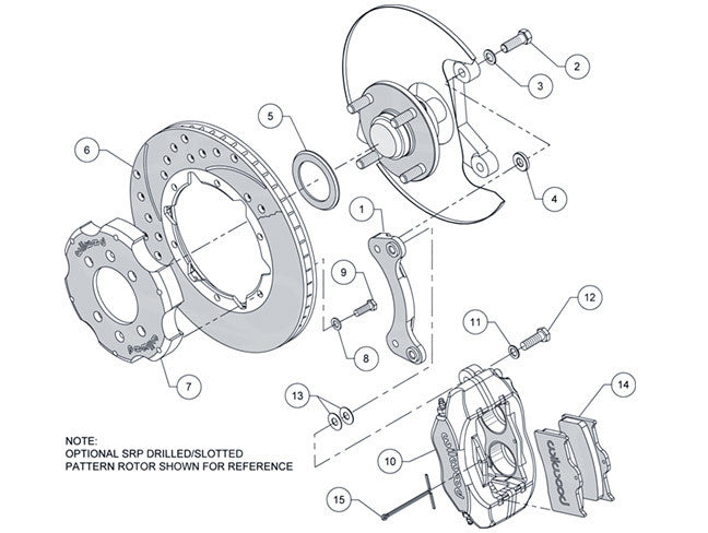 Wilwood Dynalite 4-Piston Big Brake Front Kit  - Mazda Miata