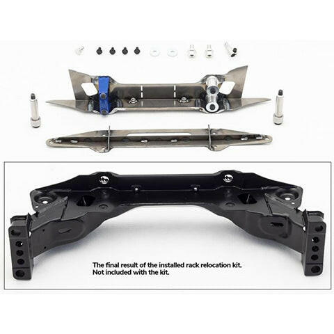 Wisefab Front Rack Relocation Kit | 2003-2008 Infiniti G35 and 2003-2008 Nissan 350Z (WF359).