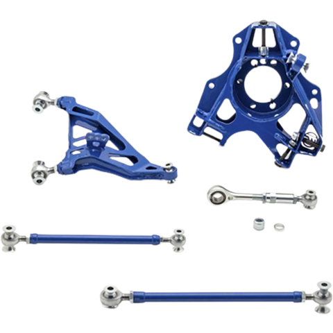 Wisefab Rear Suspension Drop Knuckle Kit | 2009-2021 Nissan 370Z and 2008-2014 Infiniti G37 (WF371).
