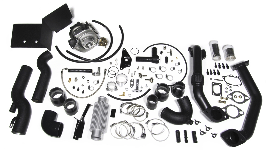 WORKS Stage 1 Simple Turbo Kit - Tuner Kit | 2013-2021 BRZ/FR-S/86 MT (142.211MT).