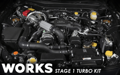 WORKS Stage 1 Simple Turbo Kit - Tuner Kit | 2013-2021 BRZ/FR-S/86 MT (142.211MT).