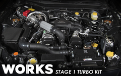 WORKS Stage 1 Simple Turbo Kit - Tuner Kit | 2013-2021 BRZ/FR-S/86 MT (142.211MT)