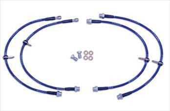 WORKS Stainless Steel Brake Lines (Evo X).