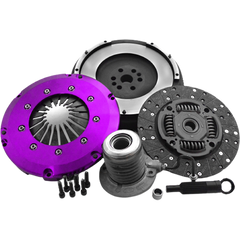 XClutch Stage 1 Single Sprung Organic Clutch Kit | 2015-2022 Ford Mustang EcoBoost (XKFD24682-1A).