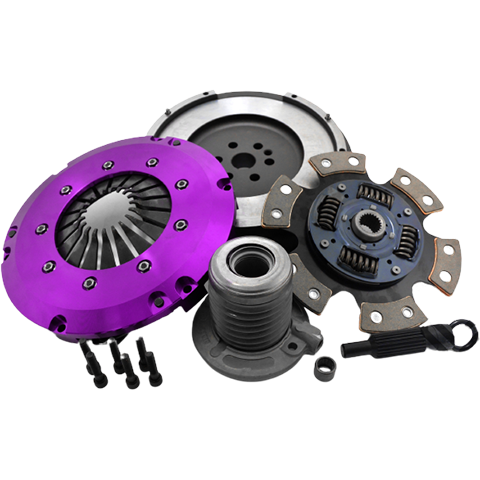 XClutch Stage 2R Single Ceramic Race Disc Clutch Kit | 2015-2022 Ford Mustang EcoBoost (XKFD24682-1R).