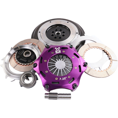 XClutch Twin Sprung Ceramic Clutch Kit | 2017-2021 Honda Civic Base/Si (XKHN18527-2B).