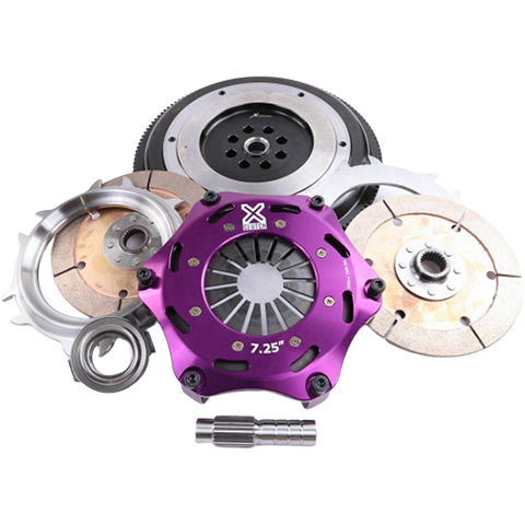 XClutch Twin Solid Ceramic Clutch Kit | 2016-2021 Honda Civic Base/Si (XKHN18527-2E).