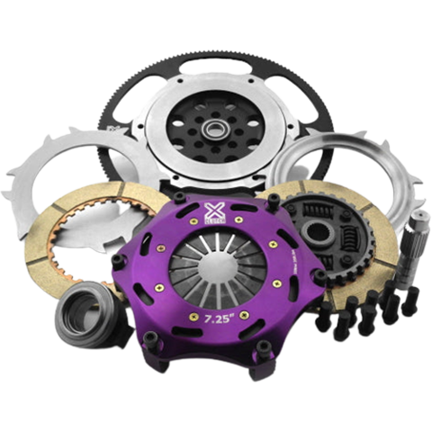 XClutch Twin Sprung Ceramic Clutch Kit | 2017-2021 Honda Civic Type-R (XKHN18537-2B).