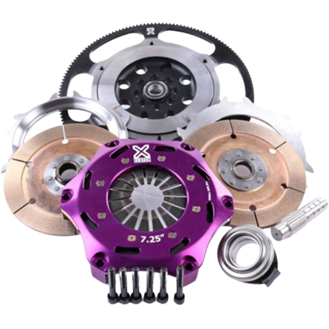 XClutch Twin Solid Ceramic Clutch Kit | 2017-2024 Honda Civic Type R (XKHN18537-2E).