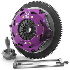 XClutch Twin Solid Ceramic Clutch Kit | 2008-2015 Mitsubishi Evo X (XKMI18523-2E).