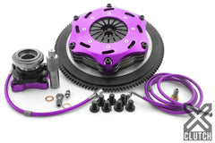 XClutch Twin Solid Ceramic Clutch Kit | 2008-2015 Mitsubishi Evo X (XKMI18683-2E).