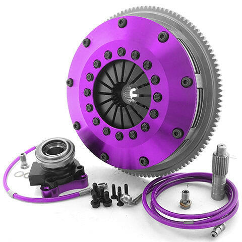 XClutch Twin Sprung Ceramic Clutch Kit | 2008-2015 Mitsubishi Lancer EVO X (XKMI20683-2B).