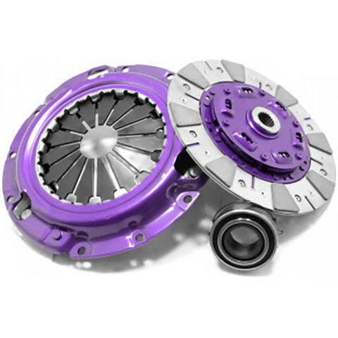 XClutch Stage 4 Twin Sprung Organic Clutch Kit | 1996-2006 Mitsubishi Evo 4-9 (XKMI23522-2A).