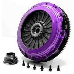 XClutch Twin Carbon Blade Clutch Kit | 1997-2006 Mitsubishi Lancer EVO 4/5/6/7/8/9 (XKMI23522-2P).