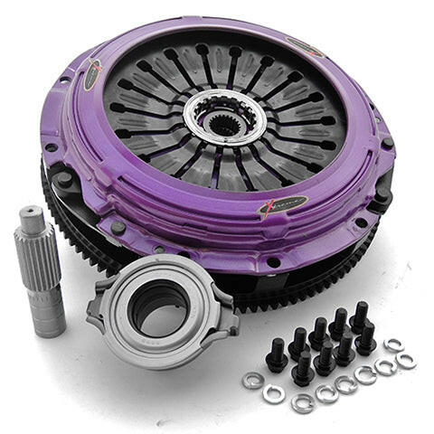 XClutch Twin Solid Ceramic Clutch Kit | 2008-2015 Mitsubishi Lancer Evo X (XKMI23523-2E).