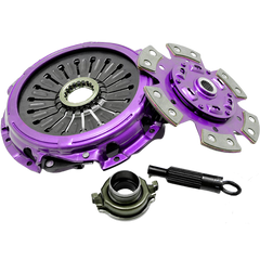 XClutch Stage 2 Single Sprung Ceramic Clutch Kit | 2008-2015 Mitsubishi Evo X (XKMI24011-1B).