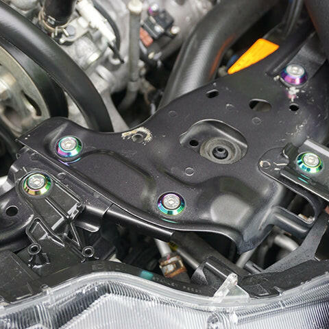 ZSPEC Dress Up Bolts® Stainless/Billet Fastener Kit | 2008-2015 Mitsubishi Evo X (00843612113061).